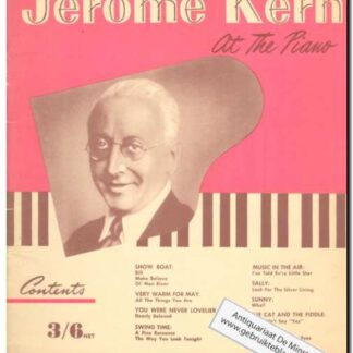 Jerome Kern at the piano